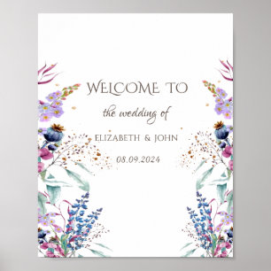 Blumenwiese Poster