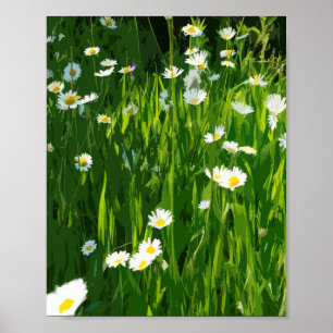Blumenwiese Poster