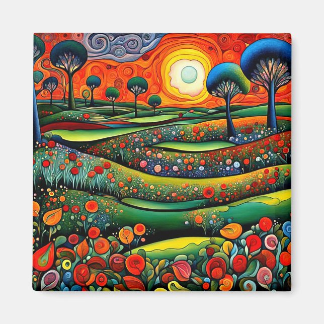 Blumenwiesen 2 magnet (Vorne)