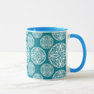 Blumenwinterschneeflocke Tasse