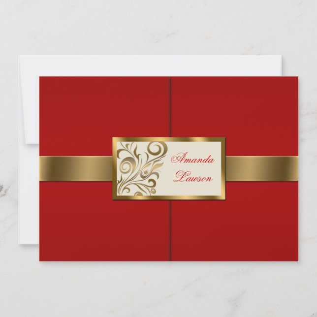 BlumenWirbels-Einladung Einladung (Vorderseite)