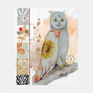 Blumenwolke Baby Blanket Fleecedecke
