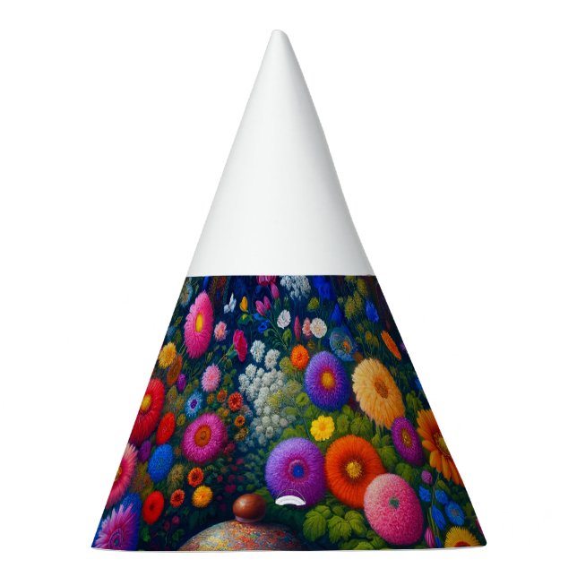 "Blumenzauber" Partyhütchen (Rechts)