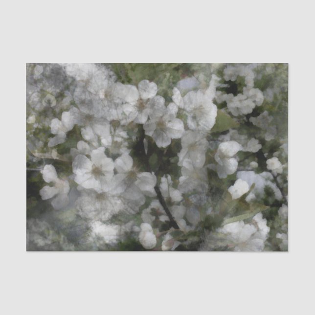 Blumenzellenpapier Seidenpapier (Vorderseite)