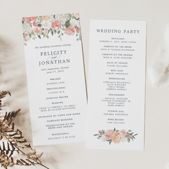 Blumenzeremonie im Sommer Programm (Von Creator hochgeladen)