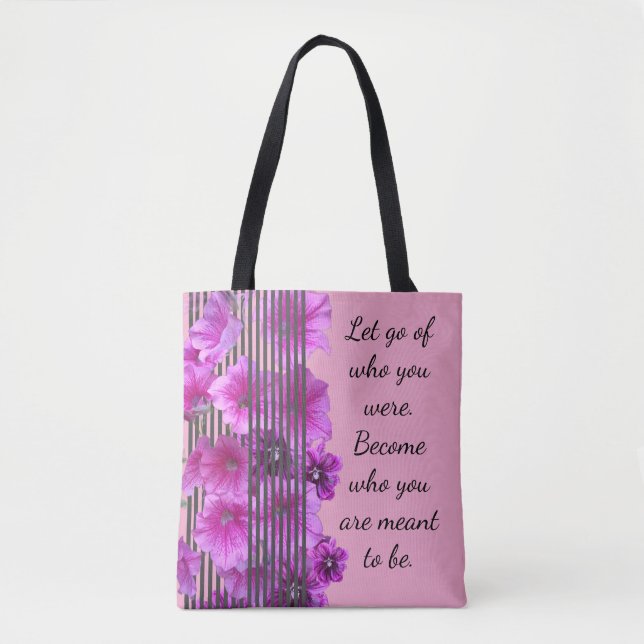 Blumenzettel Tasche (Vorderseite)