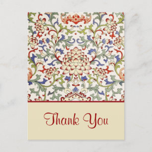 Blumenzierkunst Postkarte