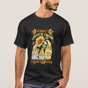 Blumenzwerge Sonnenblume Zitat für Gärtner Opa  T-Shirt