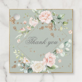 Blumenzwiebelblütenhochzeit Geschenkanhänger