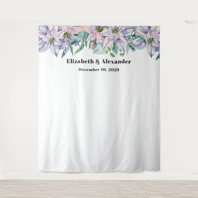 Blumenzwiebelkulisse Garten Blume Hintergrund Wandteppich (Vorderseite)