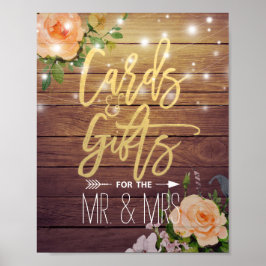 Blumenzwiebelleuchten Karten Geschenke Hochzeitsze Poster