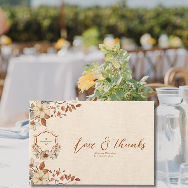 Blumenzwiebeln mit Wappen Monogram Gästebuch (Von Creator hochgeladen)