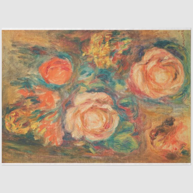 Blumenzwiebeln oder Dekoupage-Papier Seidenpapier (Vorderseite)