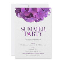 Blumenzwiebeln: Sommerliche Party Einladung