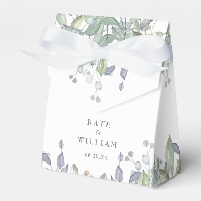 Blumenzwiebeln und Lilac Geschenkschachtel (Vorderseite)