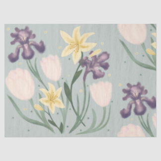 Blumenzwirn Seidenpapier