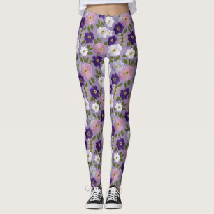 Blumig inspiriertes Frauenaccessoire Damen-Gym-Bek Leggings