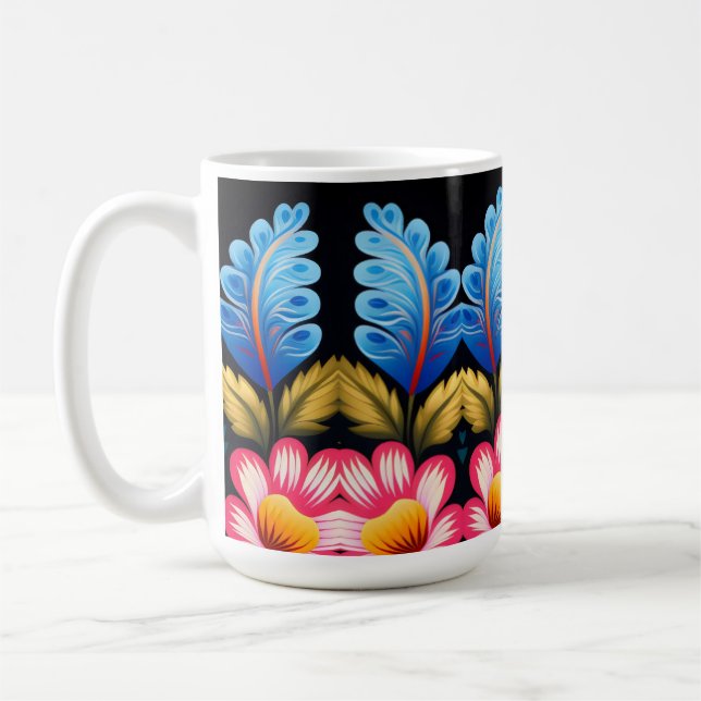 blumig kaffeetasse (Links)