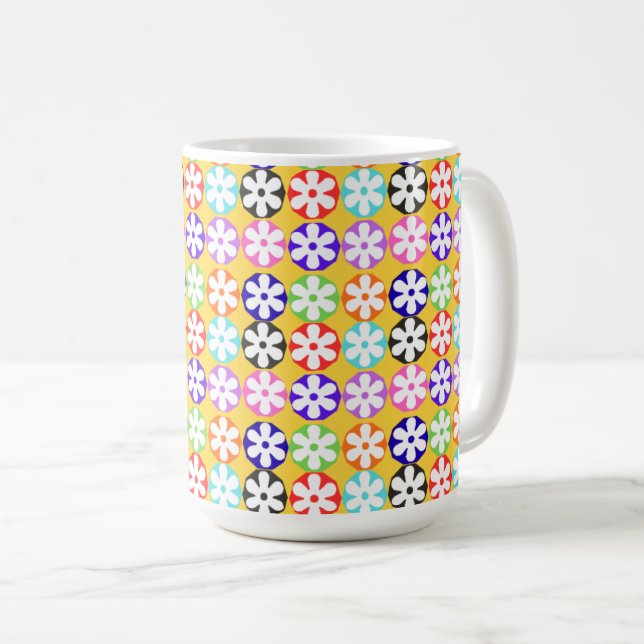 blumig kaffeetasse (VorderseiteRechts)