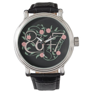 Blumig Subtil Anti Trump 8647 86 47 Boho Armbanduhr