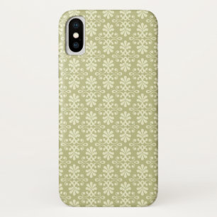Blumige Damasttapete Case-Mate iPhone Hülle
