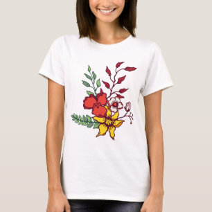 Blumige Damen-T-Shirts: Perfekt für jeden Anlass T-Shirt
