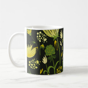 Blumige Harmonie in einem reizenden Strauß.  Kaffeetasse