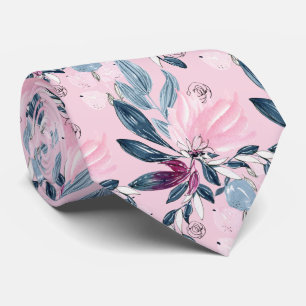 Blumige Hochzeitskrawatte Krawatte