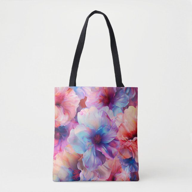 Blumige Liebe  Tasche (Vorderseite)