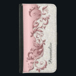 Blumige Mit BlumenRosemetallischer weißer Confetti Geldbeutel Hülle Für Das Samsung Galaxy S5<br><div class="desc">Geldbörsen-Hüllen. Gekennzeichnet in einem metallischen Entwurf des hübschen Rosenblumigen BlumenImitats mit Imitat Confetti-Glitter und DIY Text. Gemacht mit hohen Entschließungsvektorgraphiken für einen beruflichen Druck. 100% Besonders anfertigen-fähig. Bereiten Sie vor, um die Kästen auszufüllen oder BESONDERS ANFERTIGEN ES Knopf zur Änderung, Bewegung, Löschung an zu klicken, irgendwelche der Grafiken die Größe...</div>