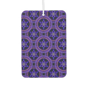 Blumige moderne Boho elegante abstrakte Muster #50 Autolufterfrischer