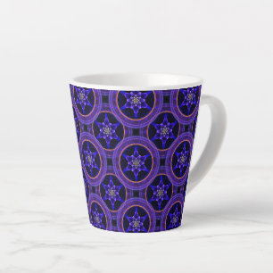 Blumige moderne Boho elegante abstrakte Muster #50 Milchtasse