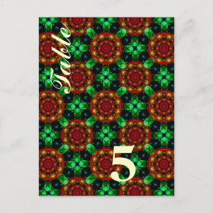 Blumige moderne Boho elegante abstrakte Muster #50 Postkarte