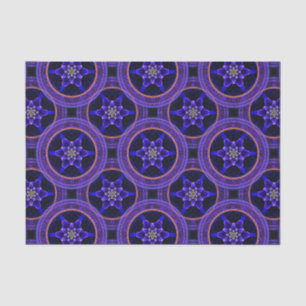Blumige moderne Boho elegante abstrakte Muster #50 Seidenpapier