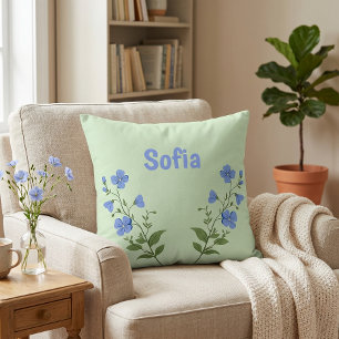 Blumige moderne personalisierte Daisy hübsch elega Kissen