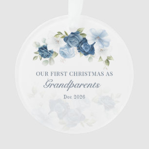 Blumiger Eukalyptus Großeltern 1. Weihnachten Ornament