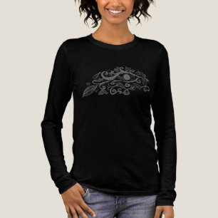 Blumiges Auge Tri-Blend Shirt