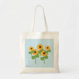 Blumiges modernes Wasserfarben-girlies elegantes T Tragetasche