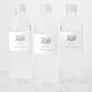 Blumiges Staubblaues Hochzeitsdusche-Geschenk