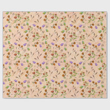 Blumiges Whimsy-Geschenkverpackungspapier