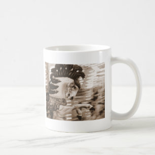 Blur #8 Pferd Kaffeetasse