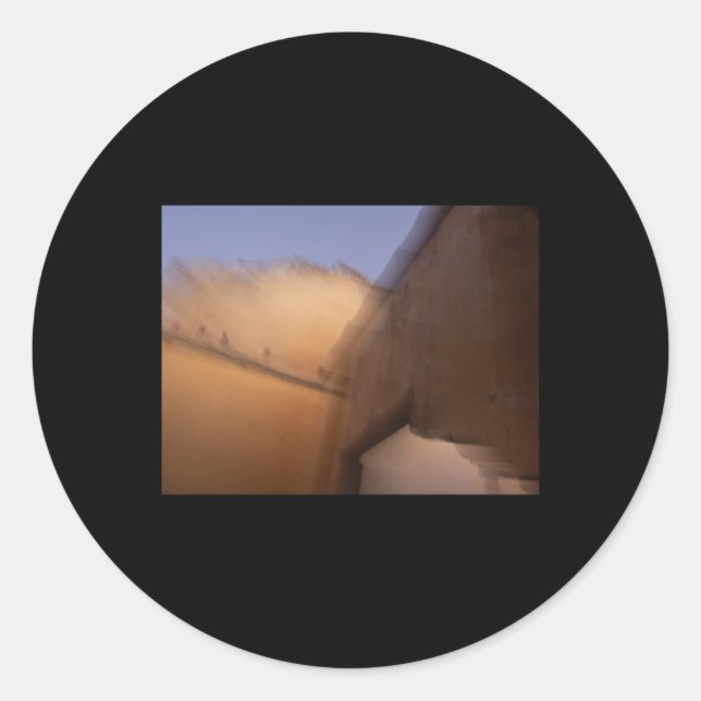 Blured Old House Sticker (Vorderseite)