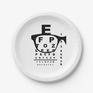 Blurr Eye Test Chart Pappteller