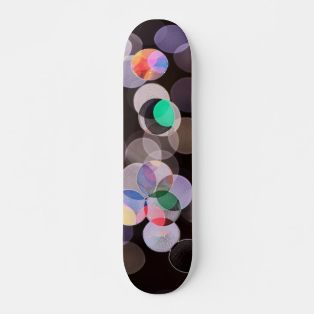 Blurred Lights Skateboard (Vorne)