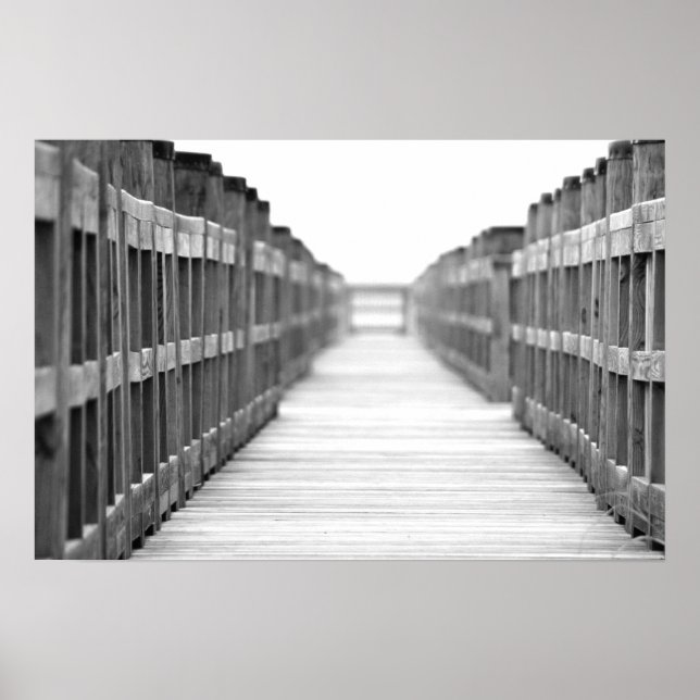 Blurry Planks Poster (Vorne)