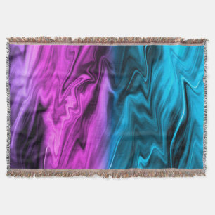 Blurter Hintergrund modische Farbe und Blau Decke