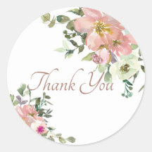 Blush and eggshell Aquarellfarbe Blumenkohl Danke 