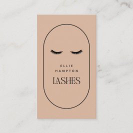Blush Arch Lashes Schönheit Kosmetisch individuell Visitenkarte