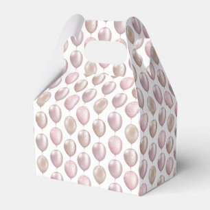 Blush Balloons Geburtstag Geschenkschachtel