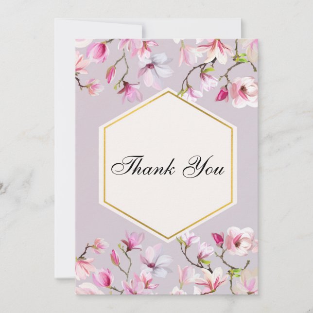 Blush & Bashfull Merci note (Devant)